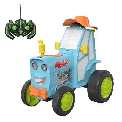 Produktbild von Ferngesteuertes Auto, ferngesteuertes verrücktes springendes Auto, tanzendes Autospielzeug mit Musiklichtern, Weihnachtsgeburtstagsgeschenk für Kinder