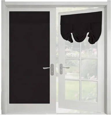 Immagine prodotto di Tende oscuranti per porte - Tende per porte in stile francese - Opache - Tende per porte in stile francese - Persiane per porte francesi - Adesivi per tende