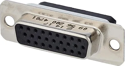 Produktbild von HARTING D-Sub Buchseneinsatz (F) High Density (HD) passend für D-Sub Gehäuse Baugröße 15 26-polig Crimpanschluss - 1