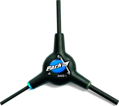 Produktbild von Park Tool Aws-1 3-way Hex Wrench Werkzeug Schwarz 4/5/6 mm Schwarz 4/5/6 mm