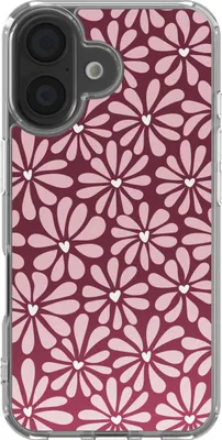 Image de étui imoshion Design pour l'Apple iPhone 16 - Bloom Love Blush
