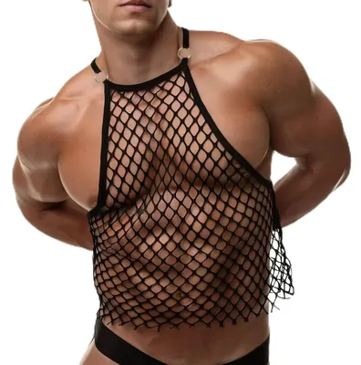 Imagen del producto de Camiseta sin mangas para hombre, talla XL, negra, de corte holgado, transpirable, ideal para deporte y tiempo libre
