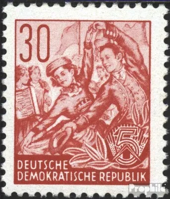 Produktbild von Briefmarken DDR 1953 Mi 373 postfrisch Fünfjahresplan (I)