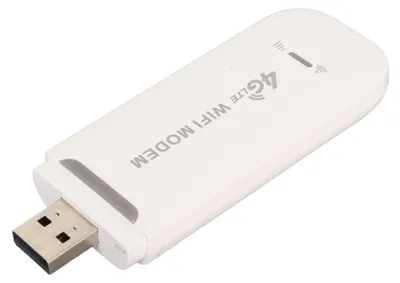 Image de Routeur WiFi 4G 150 Mbps avec emplacement pour carte SIM, prise en charge de 10 appareils, USB Plug-and-Play, modem WiFi USB 4G LTE pour le bureau, les voyages et la maison, blanc