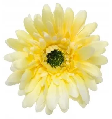 Produktbild von Domosfera Künstliche Gerbera Blumenköpfe Gelb 6 Stück