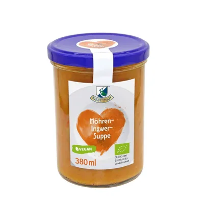 Produktbild von Suppe - Möhren-Ingwer 380ml