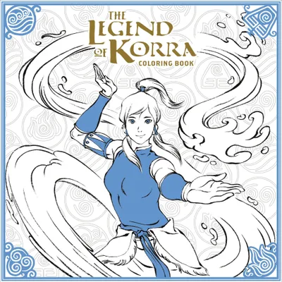 Produktbild von The Legend of Korra Coloring Book