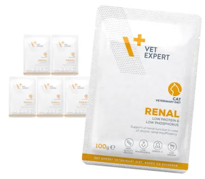 Produktbild von VetExpert Veterinary Diet Renal Dog 12x400g Nassfutter für Hunde mit Niereninsuffizienz mit Huhn
