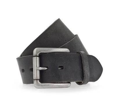 Produktbild von Tom Tailor Herren Gürtel - Echt Leder, Dornschließe, Logoprägung Schwarz 85 cm