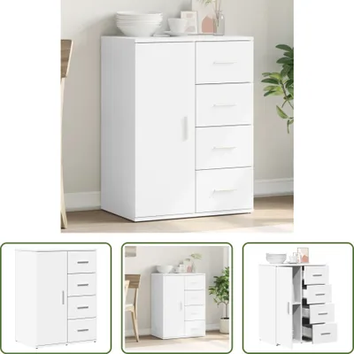 Zdjęcie produktu dla Kredens Living Store biały 59x39x80 cm Materiał drewnopochodny