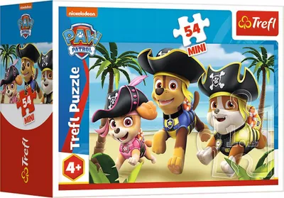 Zdjęcie produktu dla Puzzle 54 Mini Bądź jak Psi Patrol 4 TREFL