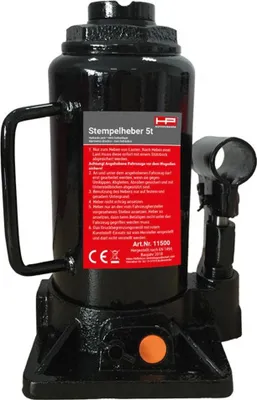Produktbild von Pfefferkorn Stempel Wagenheber 5,0t Hubbereich 197 - 382 mm