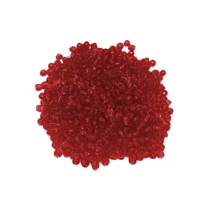 Produktbild von Glasperlen - Typ 'Rocailles' - 1000 Stück - 3 mm - Rot dunkel