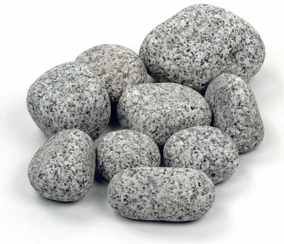 Produktbild von Granitkies Zierkies für Garten- und Landschaftsbau, Körnung 30-60mm, 25 kg
