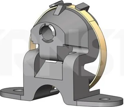 Produktbild von ERNST Auspuffhalter passend für PEUGEOT 307 CC (3B) Auspuffanlage Montageteil 494618