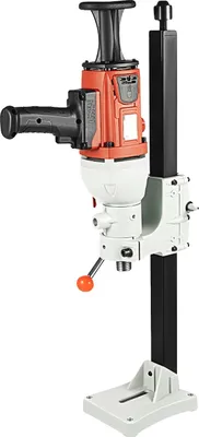 Image de Perceuse à béton, moteur en cuivre pur de 2 200 W, support réglable, rouge