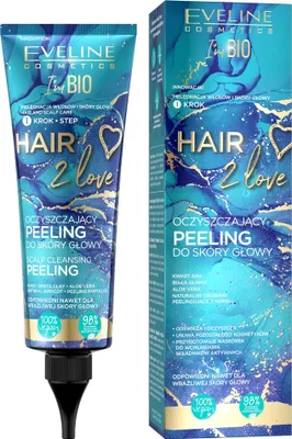 Zdjęcie produktu dla Eveline Cosmetics Hair 2 Love – peeling do twarzy, oczyszczanie