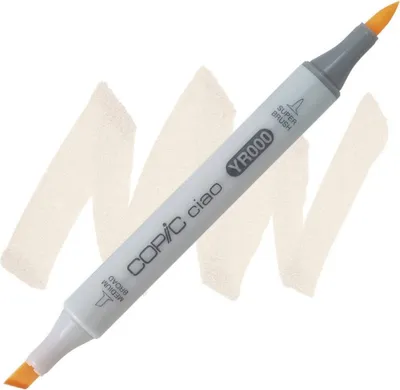 Immagine prodotto di COPIC Ciao Pennello e scalpello bifacciale, YR000 Seta