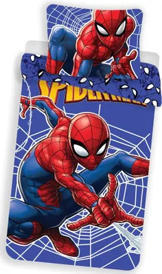 Produktbild von Spiderman Kuschelige Bettwäsche mit Glow Effect Baumwolle, 140x200 cm & 70x90 cm