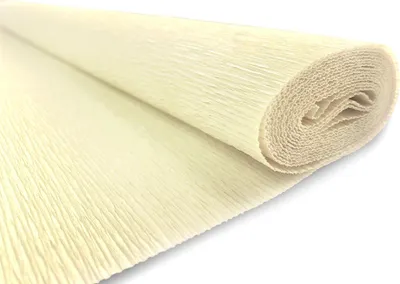 Imagen del producto de Interdruk, papel crepé premium, color ecru, modelo 102