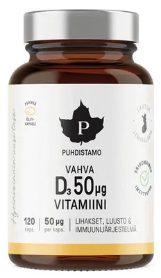 Image de Super Vitamine D 2000iu 120 gélules