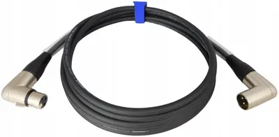 Produktbild von Roxtone Kabel Mikrofonowy Kątowe XLR 0.5m
