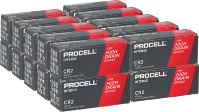 Image de 200x Procell Intense CR2 Pile lithium 3V 920mAh