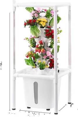 Produktbild von Hydroponisches Anbausystem, 6/10 Ebenen, 30/50 Pflanzplätze, 30Pods B