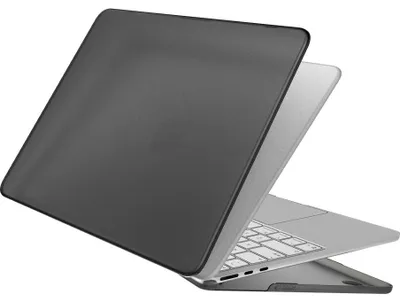 Obrázok produktu pre Ochranné puzdro pre MacBook Air 13,6" M5 / M4 / M3 / M2, Tech-Protect Softshell, matná priehľadná čierna