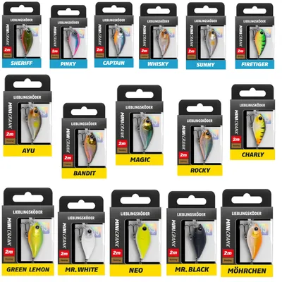 Produktbild von Lieblingsköder Mini Crank 3,5cm 4,4g [MC 035 F2] - Wobbler, Farbe:NEO