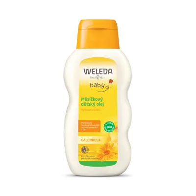 Produktbild von Weleda baby Babyöl Baby Calendula Pflegeöl, 200 ml
