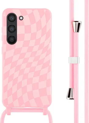 Immagine prodotto di Custodia in silicone imoshion con cinturino Samsung Galaxy S23 - Rosa retrò