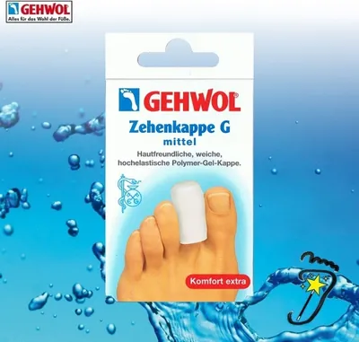 Produktbild von Gehwol Polymer Gel Zehenkappe G mittel 2 St