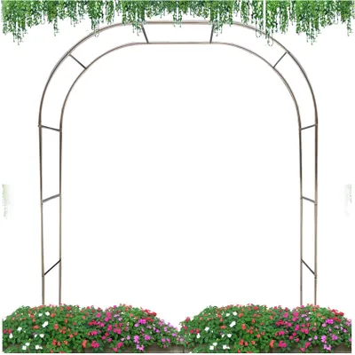 Image de Support résistant aux intempéries pour treillis de jardin, idéal pour les plantes