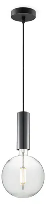 Produktbild von Home Sweet Home Hängeleuchte schwarz Saga Globe - G125 - dimmbar E27 klar