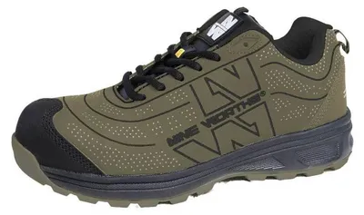 Image de Chaussures de Sécurité Basses Spill - Taille 44 - Kaki/Noir - Résistant et Confortable - D-Work