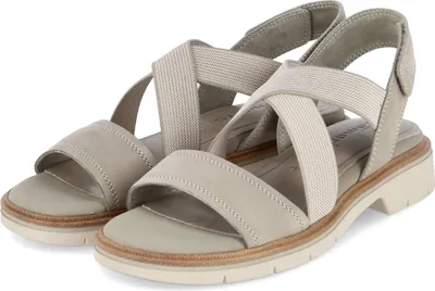 Produktbild von Tamaris Damen Sandalen Grün (Sage) Rauleder Größe: 38