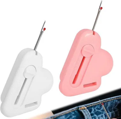 Produktbild von Famanu Nahttrenner - 2-in-1 Magnetisches Design - Präzises Nähen - 8,6 x 8,5 cm