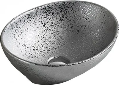 Produktbild von Mexen Elza Aufsatzwaschbecken 40 x 33 cm, Silber - 21014052