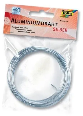 Obrázok produktu pre Hliníkový drôt Folia 2 mm x 5 m - medená