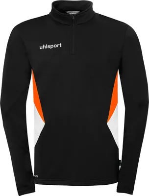 Image de Haut à fermeture éclair Uhlsport Equipe 29 1/4 - noir/blanc/orange fluo, taille : S