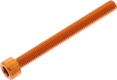 Obrázok produktu pre Skrutka s hlavou JMP Skrutka M6x1,00 mm 60 mm hliníková oranžová