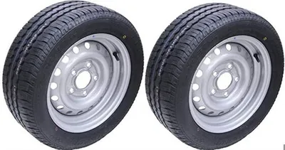 Obrázok produktu pre Set of 2 -165/R13C TRAILER WHEEL 5/112/63