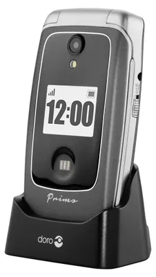 Produktbild von Doro Primo 418, Klapphandy, 7,11 cm (2.8"), 3 MP, Bluetooth, 1000 mAh, Graphit