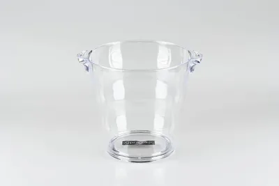 Produktbild von Eisbehälter, 4 Liter, transparent, rund, aus Kunststoff, Farbe: Plata