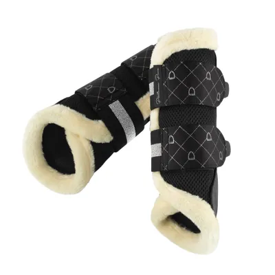 Produktbild von Eskadron PURE Gamasche Mesh FAUXFUR Farbe - schwarz Größe - S