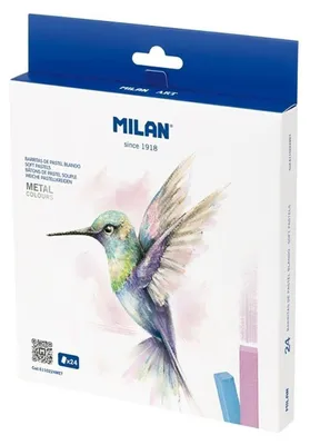 Image de Pastels doux 24 couleurs MILAN