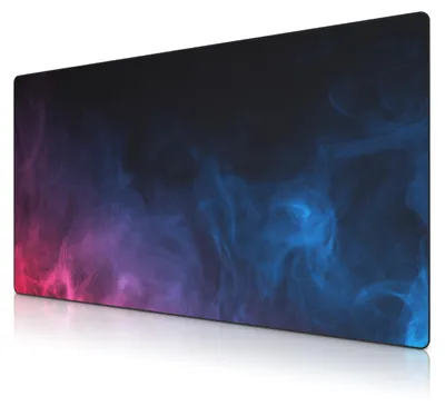 Image de Titanwolf XXXL Tapis de souris surdimensionné 1600x800mm, XXXL grand format, sous-main, dos caoutchouté, antidérapant et lavable, précision et vitesse, Smoke