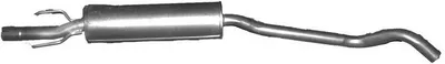 Produktbild von IZAWIT 21.025 Mittelschalldämpfer Schalldämpfer für OPEL Corsa B Schrägheck (S93) für VAUXHALL Corsa Mk I (B) Schrägheck (S93)
