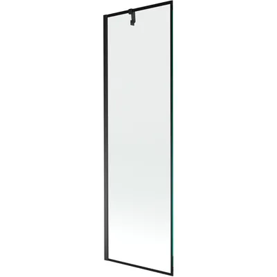 Obrázok produktu pre Mexen Next vaňová zástena jednokrídlová 60 x 150 cm, Čierny vzor, Čierna - 895-060-000-00-70-70